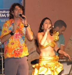 Nathália Ferro no Manobloco carnavalesco
